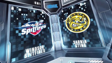 OHL Windsor Spitfires 6 at Sarnia Sting 2