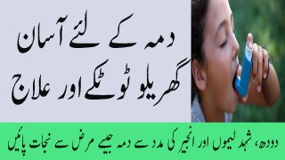 Asthma Ka Ilaj Dame Ke Lye Gharlu Totkey Asthma Home Remedies In Urdu