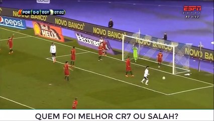 CRISTIANO RONALDO X SALAH, O PAI DESTRUIU! Melhores Momentos HD - Amistoso 23/03/2018