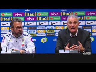 Seleção Brasileira: coletiva com Tite e Cleber Xavier - 23/03/2018