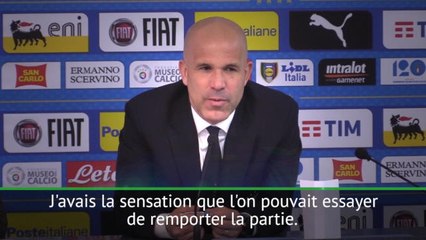 Amical - Di Biagio : "J'avais la sensation que l'on pouvait gagner"
