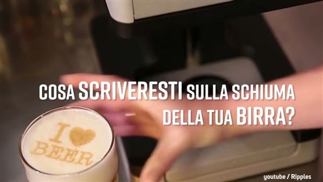 Scrivere sulla birra? Si può fare!