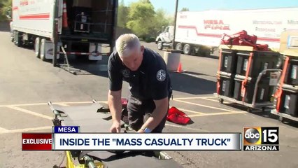 Mesa Fire Department explains importance of mass casualty treatment truck