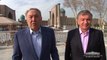 ВИДЕО: Президент Назарбаев и президент Мирзиёев поздравили узбекистанцев, стоя вместе на фоне Регистана