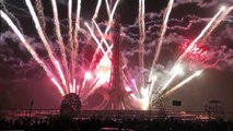 Fireworks at Minar e Pakistan 23 March 2018 Pakistan Resolution Day Celebration in Lahore Pakistan