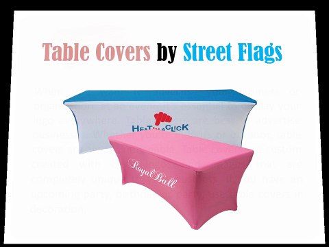 Table Covers | Trade Show Displays: Street Flag