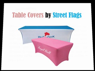 Table Covers | Trade Show Displays: Street Flag