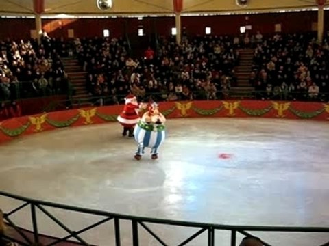 Vidéo Noël gaulois spectacle sur Glace 10