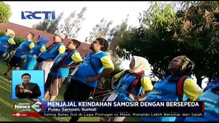 Nikmati Indahnya Samosir dengan Bersepeda