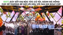 GOT7 gây sốt khi buộc tóc củ tỏi, đánh má hồng cực dễ thương đễ giữ lời hứa với fan khi đoạt cúp