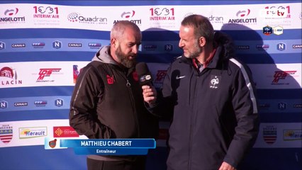 Interview Mathieu Chabert (entraîneur Béziers)