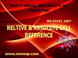 Lecture 17. Relative And Absolute Cell Reference-9