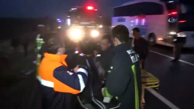 Ankara-Aksaray Yolunda Otobüs Kazası! Ölü ve Yaralılar Var