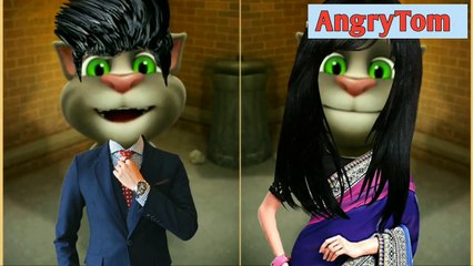 पति - पत्नी  Full unlimited comedy tolking Tom _ MJO _ Angry tom ( 720 X 1280 )