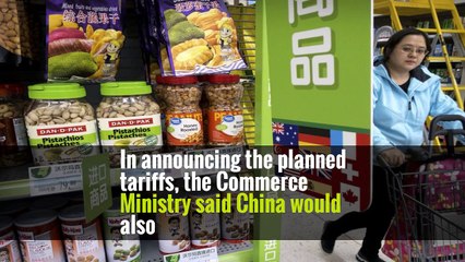Responding to Trump, China Plans New Tariffs on U.S. Goods