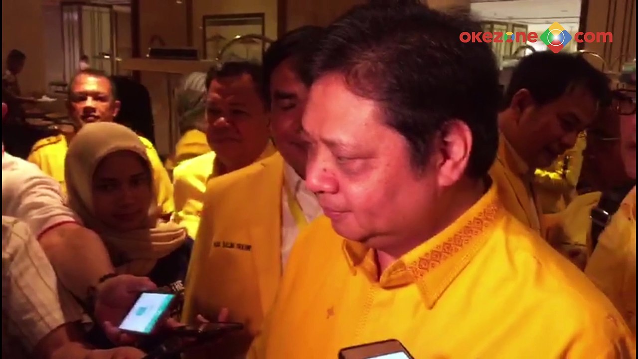 Ketum Partai Golkar Bertemu Presiden Jokowi