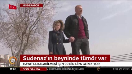 Beyninde tümör var
