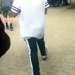 Northside ISD police officer take black (not white) middle school student to the ground