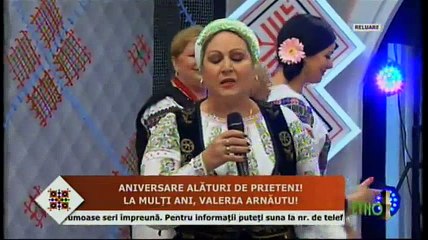 Angela Calin - Sunt la jumatatea vietii (Seara buna, dragi romani! - ETNO TV - 04.07.2017)