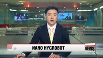 Korean researchers develop nanorobot propelled by moisture