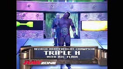 Raw - Goldust vs. Triple H