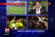 Perú vs. Croacia: así se vivieron los goles de la 'Bicolor' en varios puntos de la capital