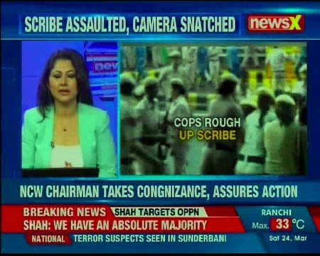 Students-cops clash during JNU protest march; Delhi police apologises