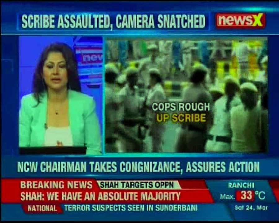 Students-cops clash during JNU protest march; Delhi police apologises