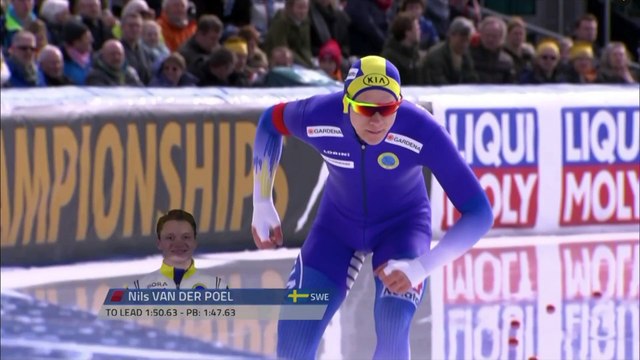 WK ALLROUND AMSTERDAM 2018 | 1500M MEN | SWINGS - VAN DER POEL