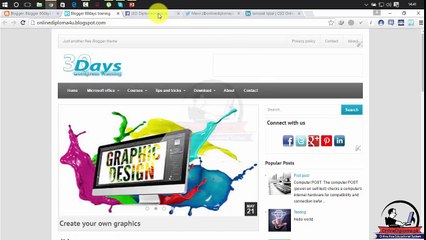 Blogger training Lesson 32