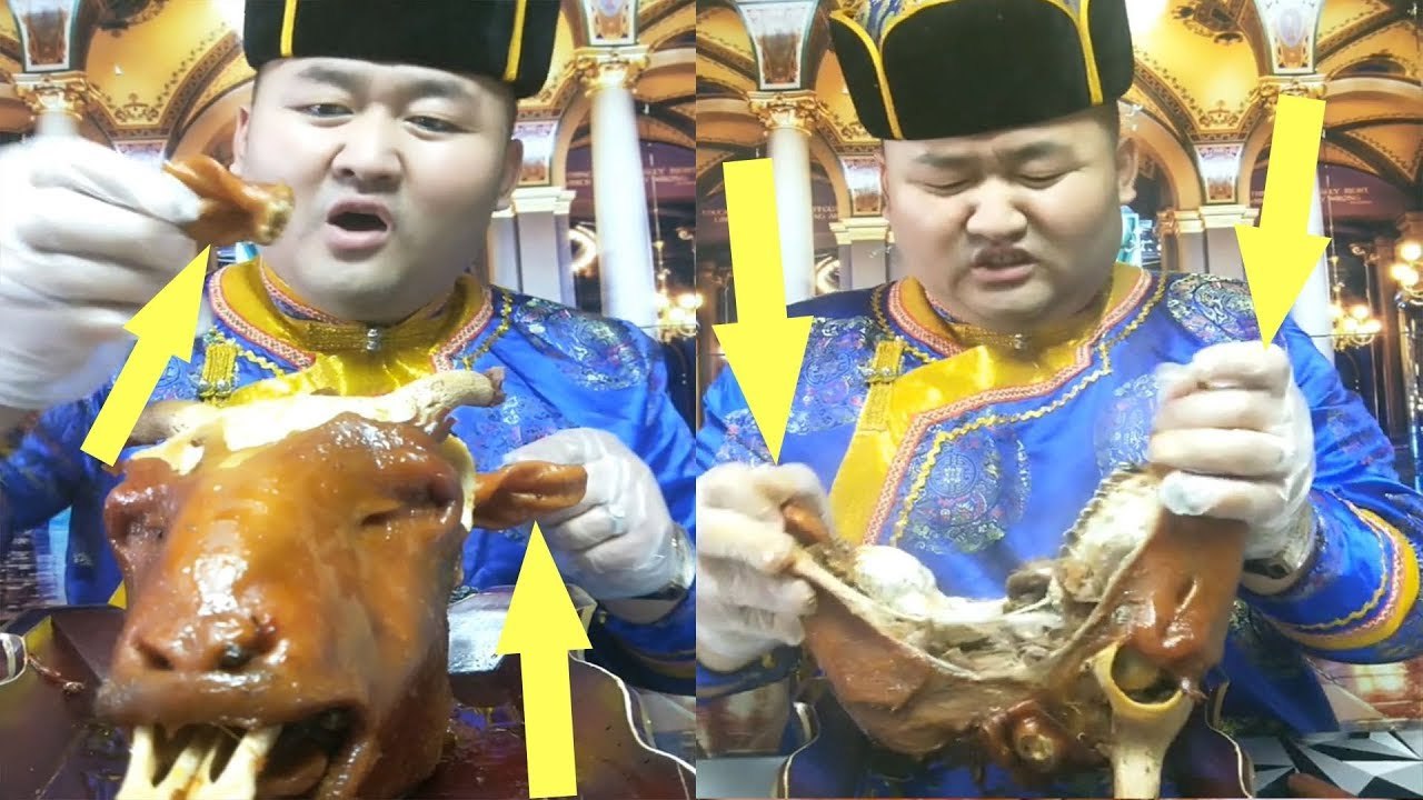 EATING SHOW COMPILATION-CHINESE FOOD-MUKBANG-Greasy Chinese Food-Beauty eat strange food-NO.90
