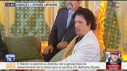 Nicolas Sarkozy, l'affaire libyenne