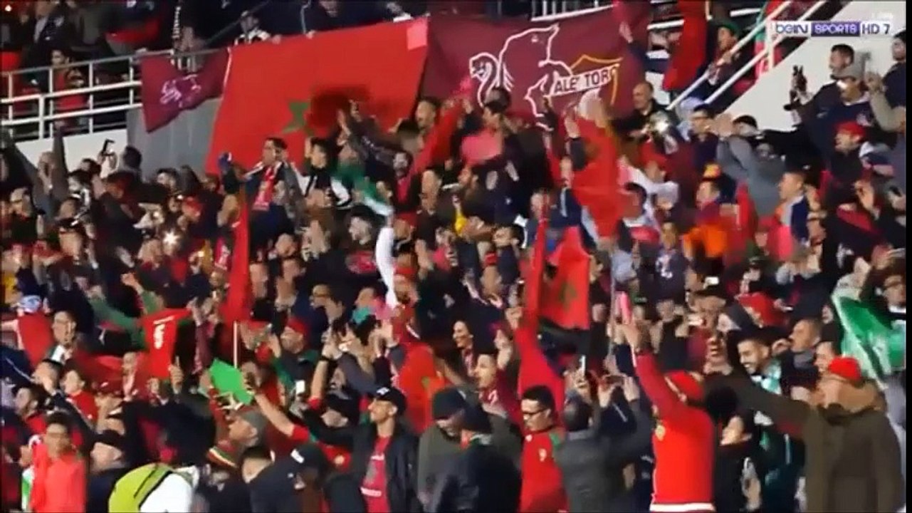 ‫اهداف مباراة المغرب و صربيا 2- 1  23/3/2018