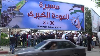 Büyük Dönüş" Yürüyüşüne Destek Koşusu