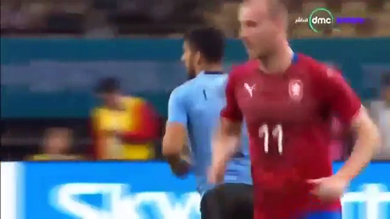 ‫ملخص  مباراة اروجواى والتشيك 2-0 23/3/2018