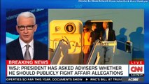 Panel on WSJ: President has asked advisers whether he should publicly fight affair allegations.