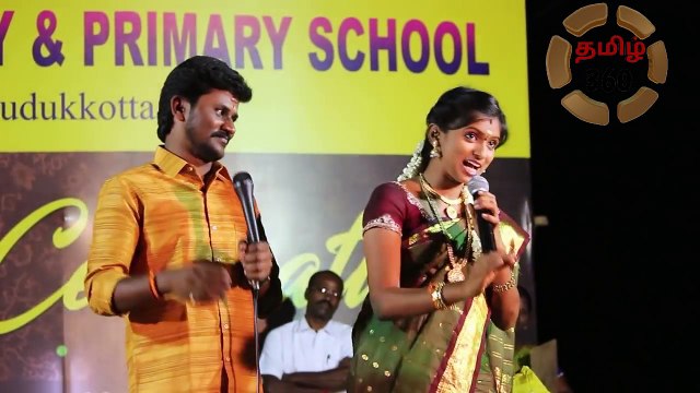 பாடசாலை நிகழ்வில் கும்மி பாடல் பாடி அசத்தும் ராஜலட்சுமி செந்தில் வீடியோ