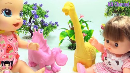 [ALIBABA KIDS] - Đồ chơi trẻ em KN Channel LÀM ÁO CHO KHỦNG LONG CỰC ĐẸP