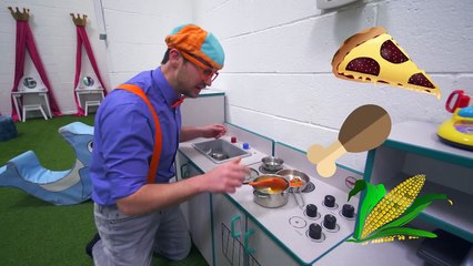 Learning Emotions and Feelings with Blippi - At the Indoor Play Place