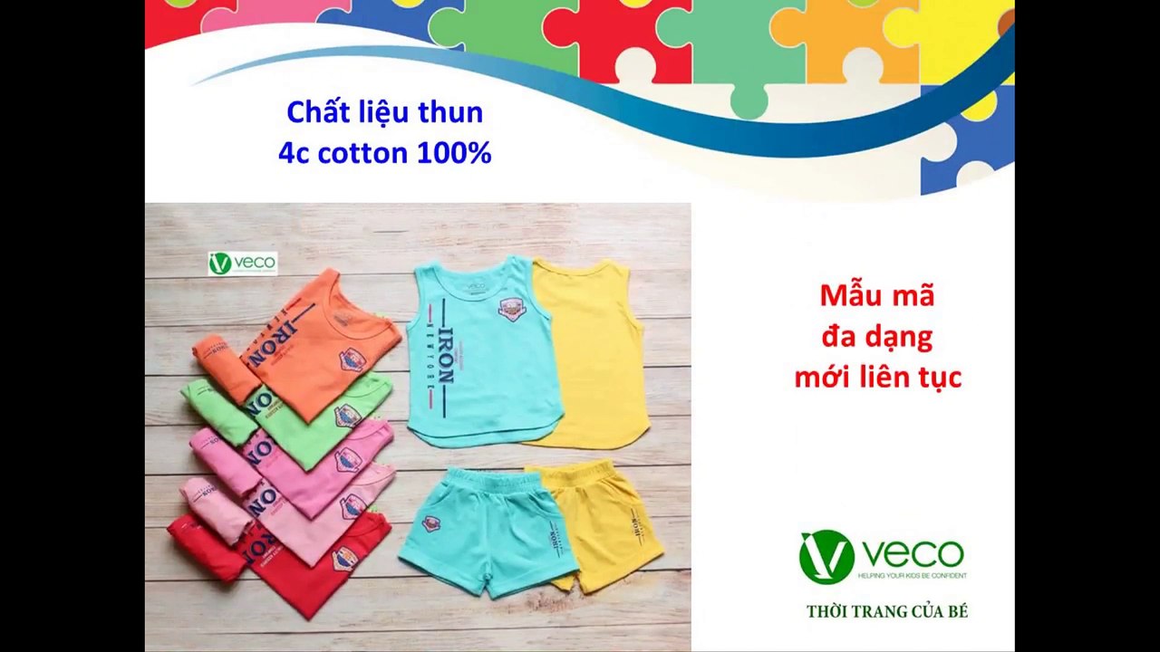 Quần áo trẻ em xuất khẩu giá sỉ - Bộ sọt thể thao bé gái IRON
