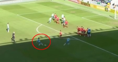 Kuzey İrlanda'dan Ders Niteliğinde Frikik Organizasyonu