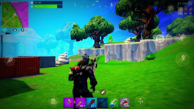 MON PREMIER TOP 1 SUR FORTNITE MOBILE !! (Fortnite Battle Royale)