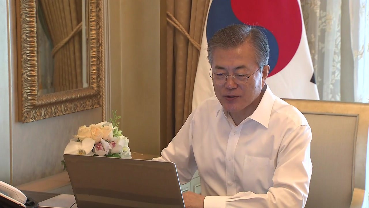 대통령, 개헌안 발의...UAE 순방 중 전자결재 / YTN