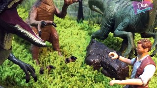 DINOSAUR WORLD JURASSIC BATTLE SHOWDOWN MOVIE 2 - Jurassic Park Action Figures & Toys for Kids
