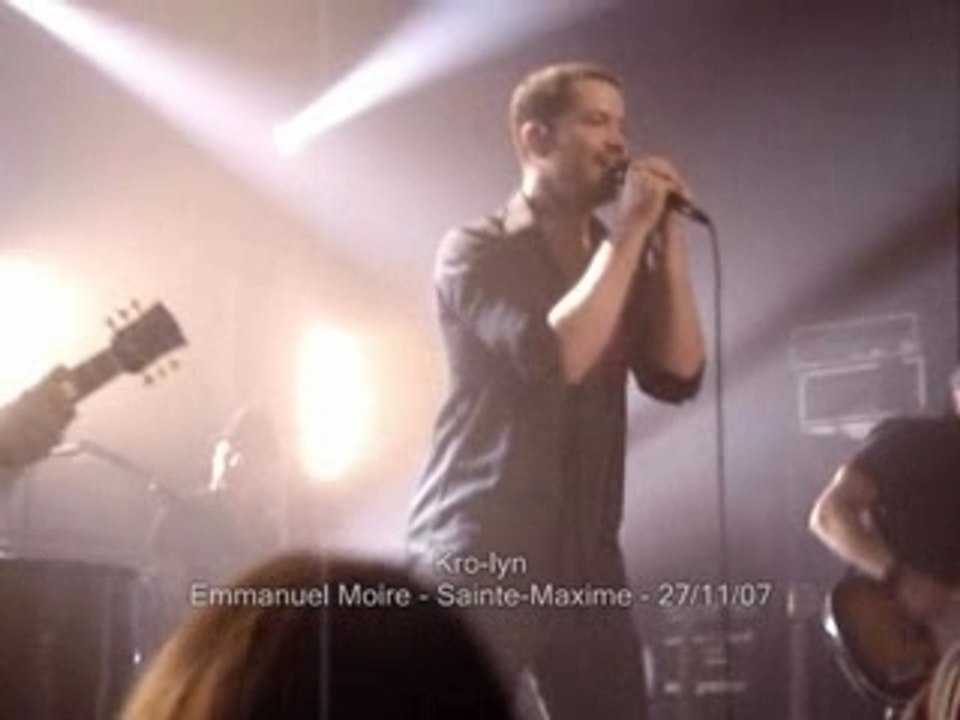 Emmanuel Moire - La où je pars - Ste Maxime