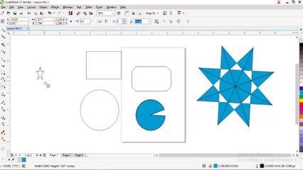Corel Draw Complete Course in Urdu Lesson 3