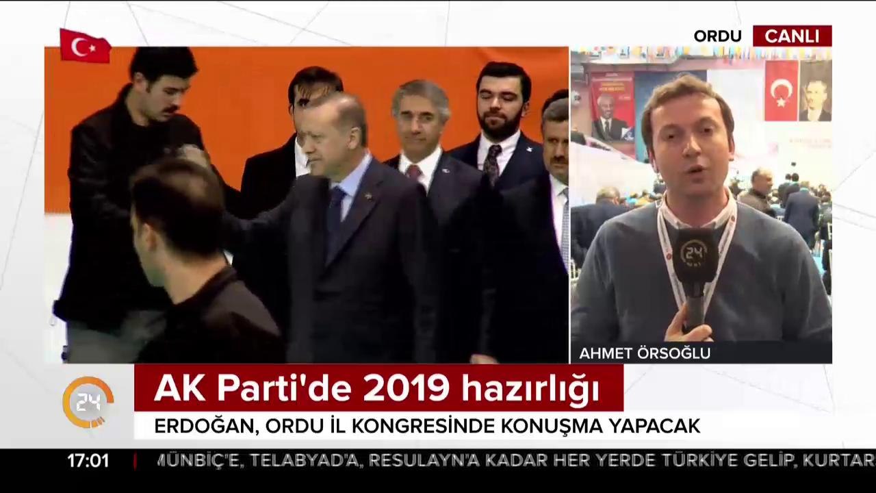Erdoğan Ordu'da