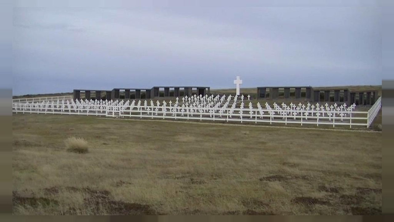 Britischer Soldat wird in Argentinien geehrt