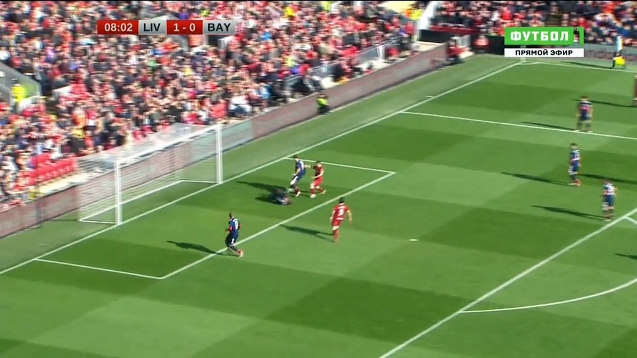 Michael Owen Goal Liverpool Legends 2-0 Bayern Legends 24-03-2018 HD