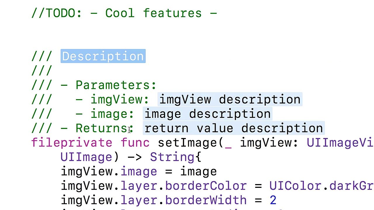062 Add quick documentation to any function